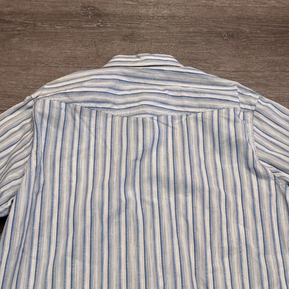 Tommy Bahama Shirt Mens Medium Blue Island Crafted Modern Fit Button Up Casual - Picture 9 of 11